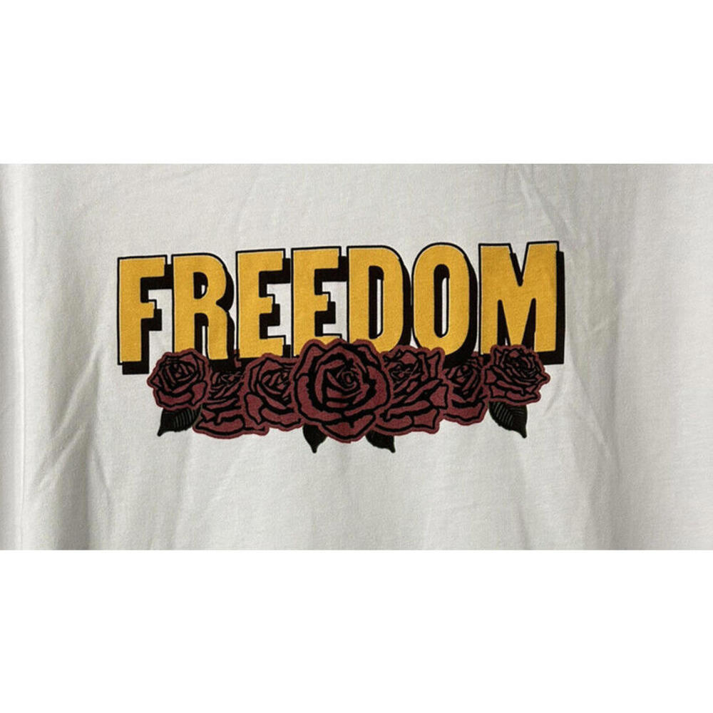 NWT Levis Mens Short Sleeve Casual White T Shirt Freedom Size XXL - Picture 3 of 11